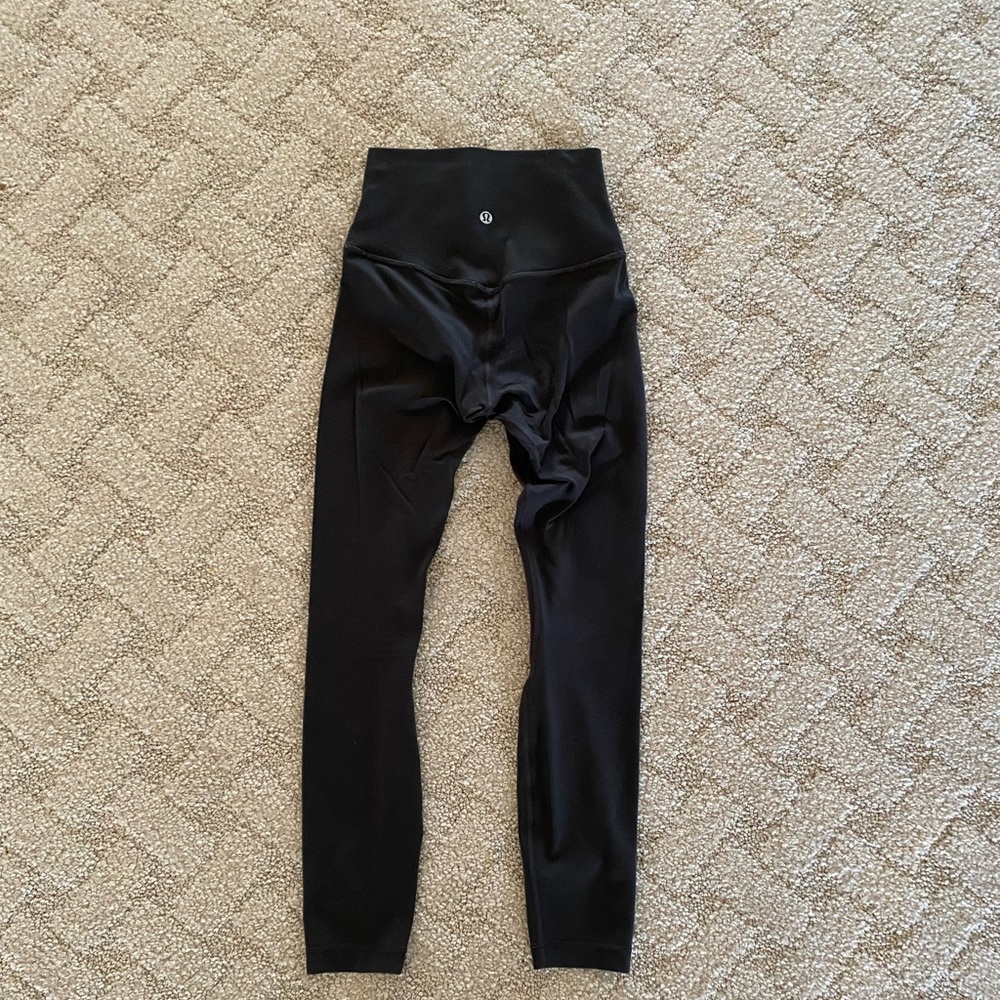 Lululemon align leggings, 25”, size 2, gray